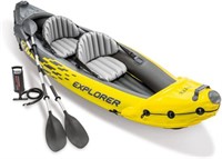 Explorer K2 Kayak, 2-Person Inflatable Kayak Set