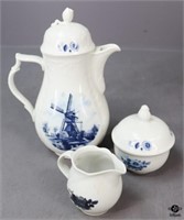 Delft Tea Set - 3pc