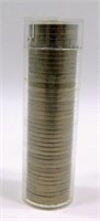 Full Roll of 1952-S Jefferson Nickels -