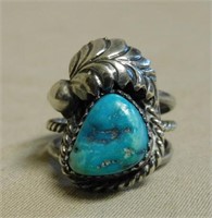 Navajo Turquoise Ring.