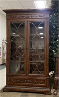 Dark Wood Display/China Cabinet