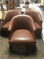 (3) Kimball Office Side Chairs