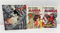 MANGA COMICS BOOKS - 3 QTY