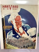 Harvard vs Army Oct 24 1942 football program