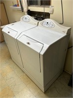 Maytag Neptune Washer & Electric Dryer On Pedestal