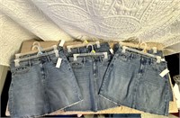 LOT of 6 Womens Jean Shirts DKNY
