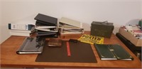 Military Ammo Box- Binders- Photo Albums
