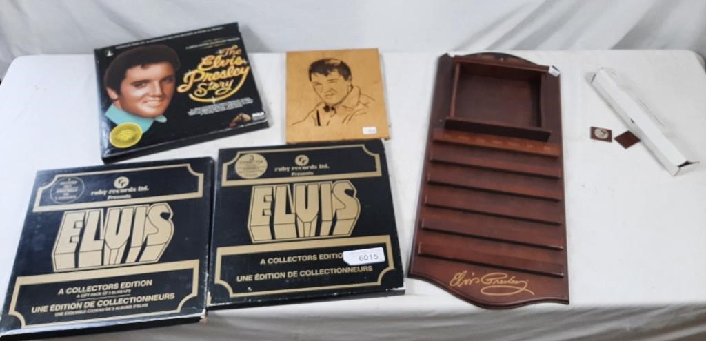 Elvis Presley records and merchandise