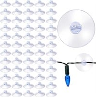 $22  Christmas Light Suction Cup Hooks 100 Pieces
