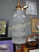 Hanging Crystal Entry Lamp