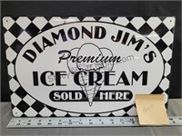 Diamond Jims Wall Tin