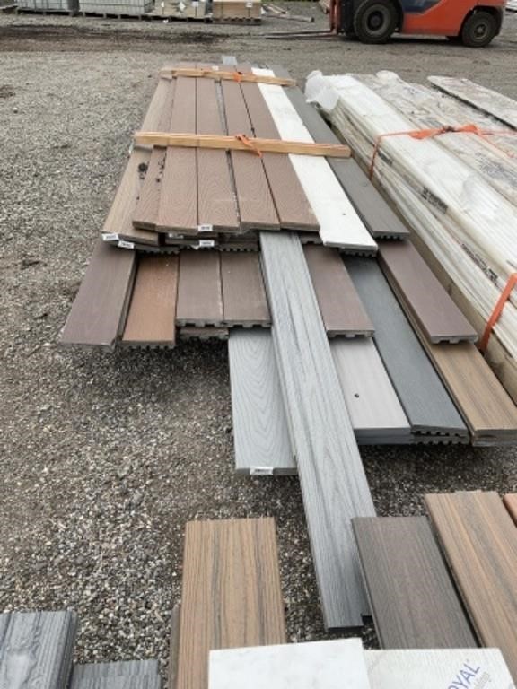 Pallet of Misc Colors of Decking