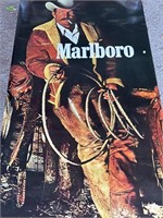 Vintage Marboro poster 74 inches long 35 inches