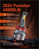 LUXSTER 2024 Punisher 40,000LM H11/H8/H9 LED