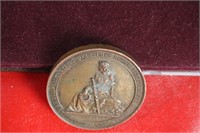 1844 Bronze Exposition Of Textiles Germany Medal