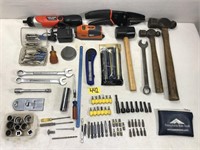 Various Tools, Bits, Drill Bits, Hammers and More