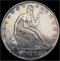 1842-O Seated Liberty Half Dollar CLOSELY UNCIRCUL