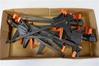BOX OF BAR CLAMPS