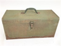 Vintage Kennedy Tool Box w/Tools & Misc