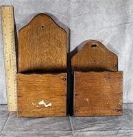 WOODEN WALL MAIL HOLDERS