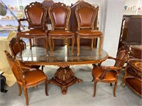 Rio Furniture Co - Dining Table with 6 Chairs