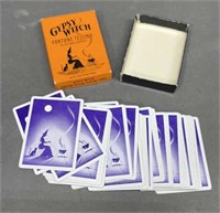 Vintage Gypsy Witch Fortune Playing Cards
