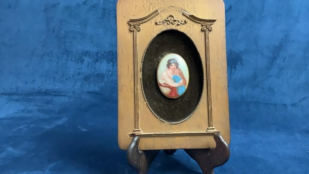 Victorian style Antique Porcelain Miniature