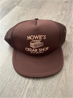 Vintage Howie’s Cedar Shop Trucker Hat