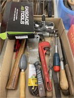 PIPE WRENCH, HAMMERS, FISH SCALER