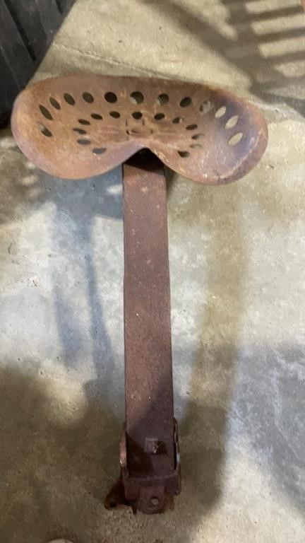 Metal Tractor Seat