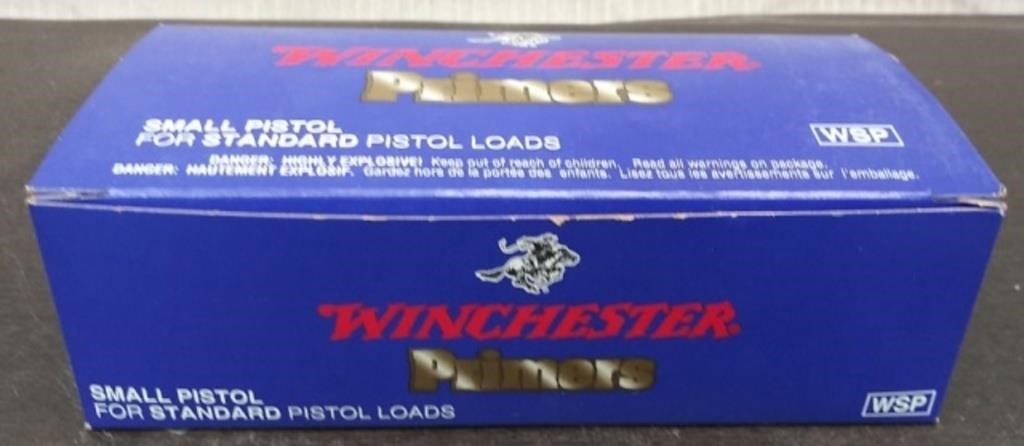 Box Winchester Primers Small Pistol 1000 ct