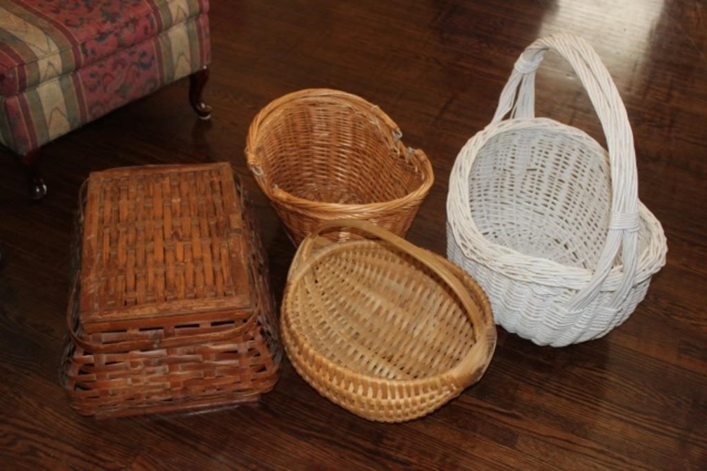 Selection of Wicker Baskets