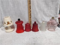 Mixed Lot of Art Glass Candle Votive Inserts