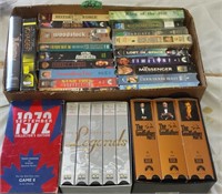 Classic VHS Tape Box Lot