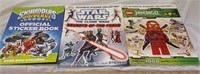 Sticker Book Lot (Star Wars, Skylanders, Lego