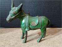 Arcade donkey cast iron still bank