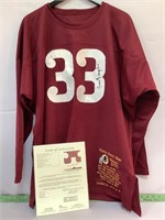 Sammy Baugh signed Jersey 27/33 w/ JSA COA