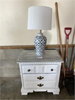 Night Stand & Table Lamp