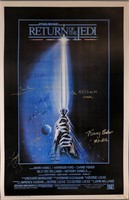 Star Wars Mark Hamill Autograph Poster