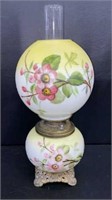 Antique G.W.T.W. Hand Painted Lamp