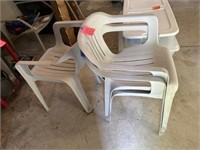 3 Resin Chairs