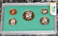 United States mint proof set w/