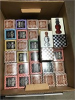 Complete Avon chess set
