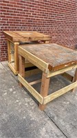 Large sturdy work bench and router table