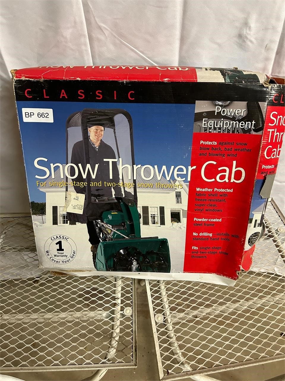 Snow Thrower Cab