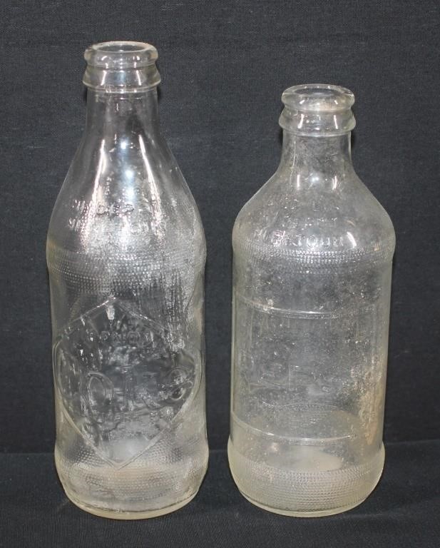 Vintage Coke & Pepsi Soda Bottles