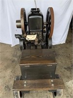 CHAPMAN, 2hp, on factory cart, serial #13712