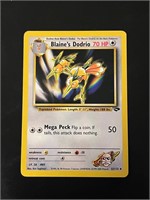 Pokemon Blaine's Dodrio Vintage Card