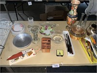 Table Lot of Mixed Items