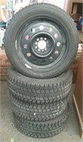 Set Of 4 Studless Tires, 205/55R16 91T